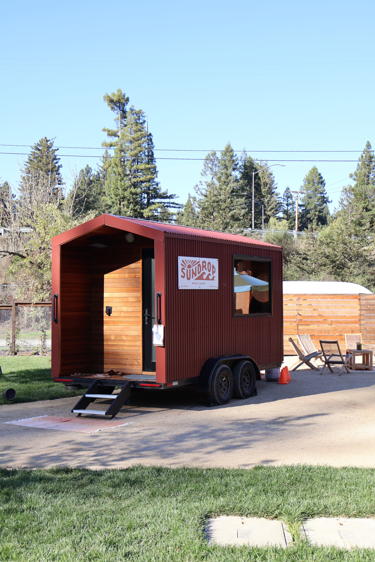 Sundrop Sauna at River Electric!